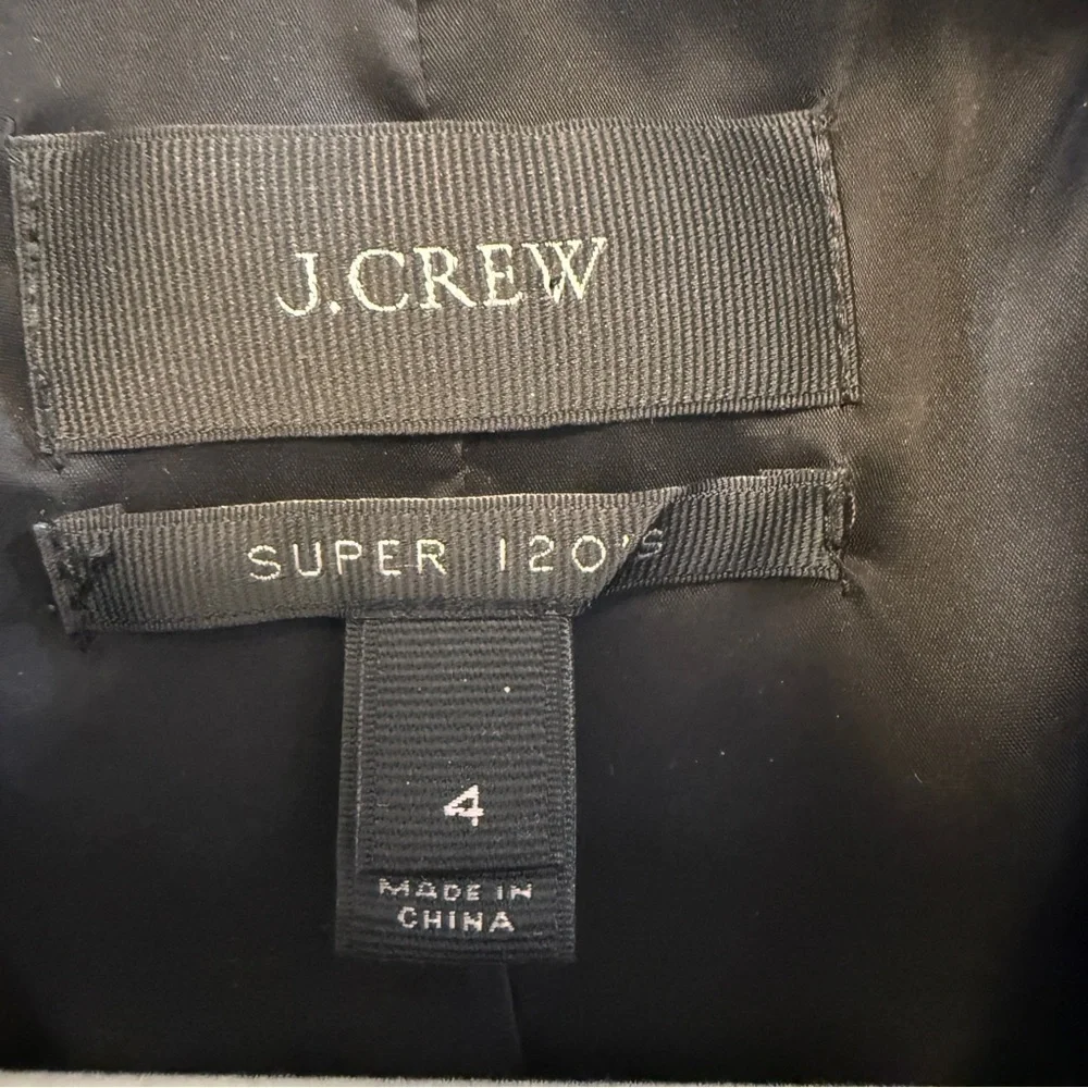 JCREW | black regent blazer